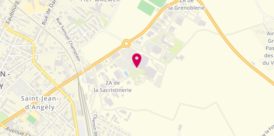 Plan de E.Leclerc SAINT JEAN d'ANGELY, Zone Industrielle de La
Rue de la Sacristinerie, 17400 Saint-Jean-d'Angély