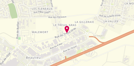 Plan de Assistance Auto la Rochelle Allo Depanot, Treuil Gras, 17138 Puilboreau