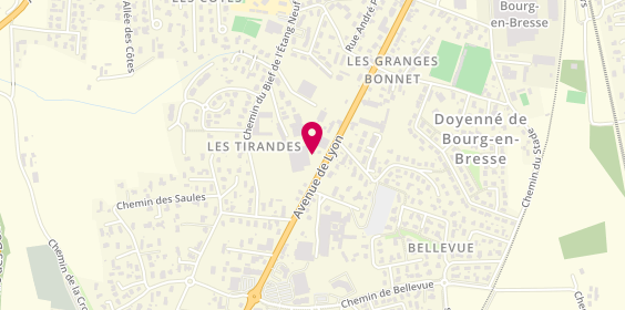 Plan de Autoconfort01, 800 avenue de Lyon, 01960 Péronnas