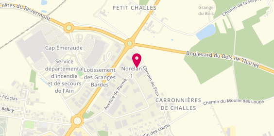 Plan de Locatrans V.I, 519 Avenue Parme, 01000 Bourg-en-Bresse