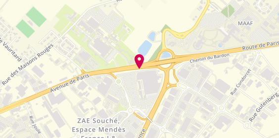 Plan de Trente Ormeaux Distribution, Centre Commercial 30 Ormea
580 Avenue de Paris, 79000 Niort