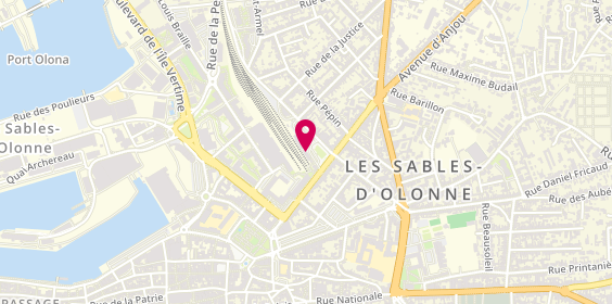 Plan de Avis, Gare Des, 85100 Les Sables-d'Olonne