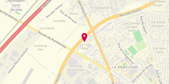 Plan de Point S, 55 avenue du plateau des Glières, 86000 Poitiers