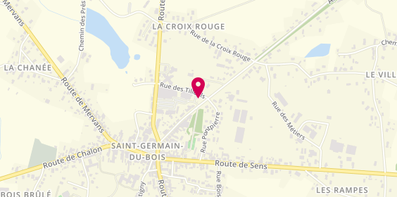 Plan de Courses U, Allée de la Balme, 71330 Saint-Germain-du-Bois