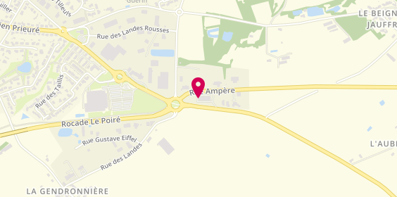 Plan de RENAULT, Zone Artisanale la Croix des Chaume
2 Rue Ampère, 85170 Le Poiré-sur-Vie