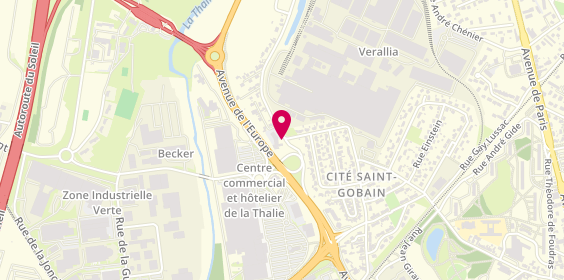 Plan de ADA, 73 Rue François Protheau, 71100 Chalon-sur-Saône