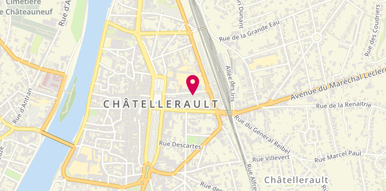 Plan de Avis Location Voiture - Châtellerault, 24 avenue Adrien Treuille, 86100 Châtellerault