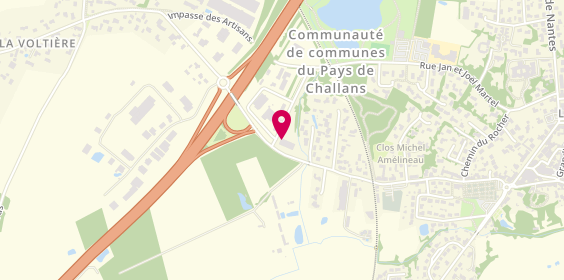 Plan de CarGo Location de Véhicules LA GARNACHE, 53 Rue du Faubourg Saint-Thomas, 85710 La Garnache