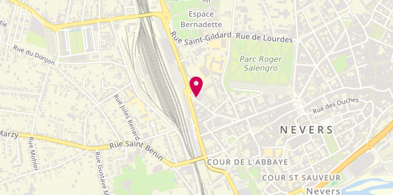 Plan de Avis Location voiture, 5 Bis Rue de la Passière, 58000 Nevers