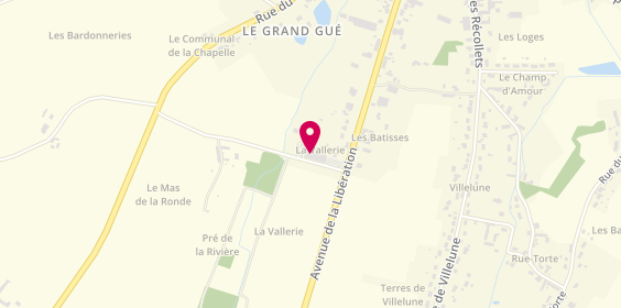 Plan de Carrefour Market, Route de Châteauroux, 36150 Vatan