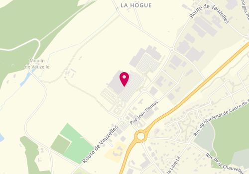Plan de Super U et Drive, parc Commercial Du
38 Route de Vauzelles
Rue du Bon Raisin, 37600 Loches, France