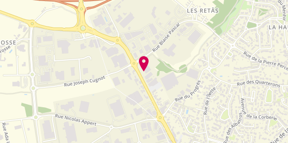 Plan de Loc Eco - Location voitures & camions - Rezé, 147 Route des Sorinières, 44400 Rezé