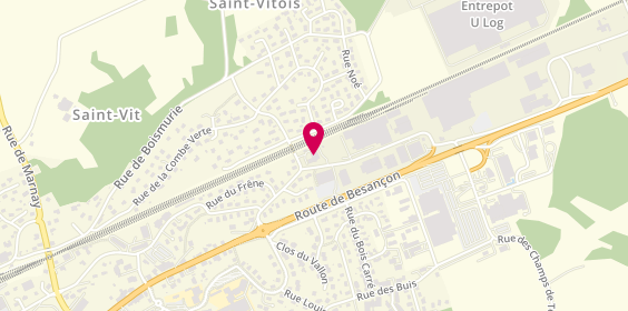 Plan de Bba'Tronic 25, 1 Rue des Gds Vaubrenots, 25410 Saint-Vit