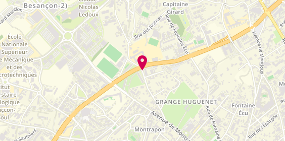 Plan de Europcar, 26 Rue de la Grange du Collège, 25000 Besançon
