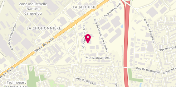 Plan de DLM Location Nantes, 8 Rue de la Jalousie, 44980 Sainte-Luce-sur-Loire
