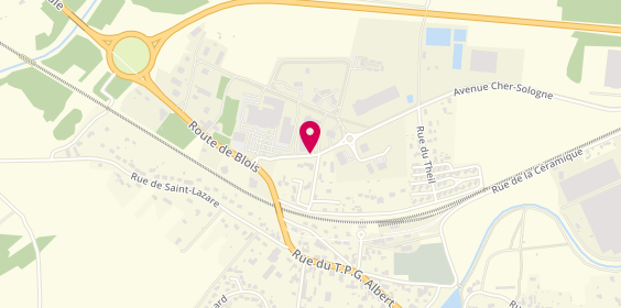Plan de Richoux Location, Zone Artisanale Cher Sologne
Rue Vieux Noyer, 41130 Selles-sur-Cher