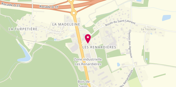 Plan de Auto Loc, 4 Route du Saint-Laurent, 37170 Chambray-lès-Tours