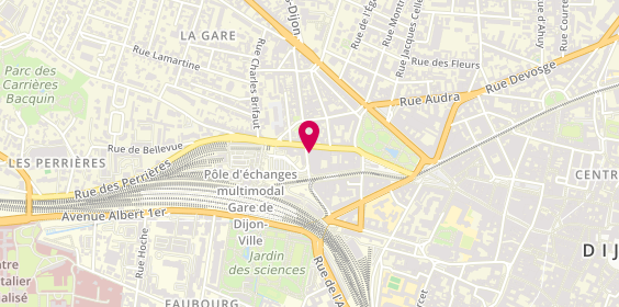 Plan de Europcar, 47 Rue Guillaume Tell, 21000 Dijon