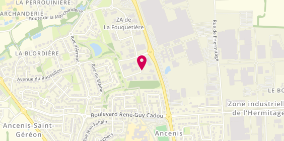 Plan de Europcar, Zone la Fouguetière
81 Rue Ferdinand de Lesseps, 44150 Ancenis-Saint-Géréon