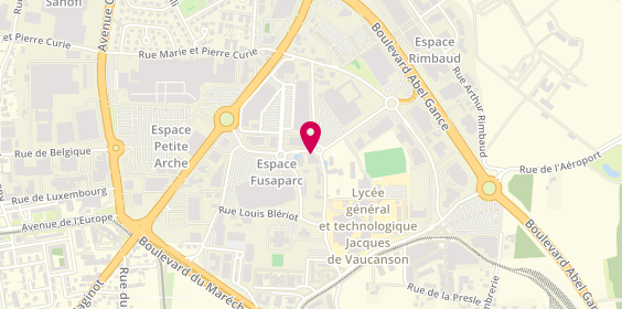 Plan de A2A Location, 40 Rue Védrines, 37045 Tours