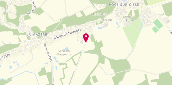 Plan de Citroen Amboise-Poce, 28 Route d'Amboise, 37530 Pocé-sur-Cisse