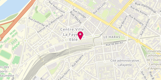 Plan de Europcar France, place de la Gare, 49100 Angers