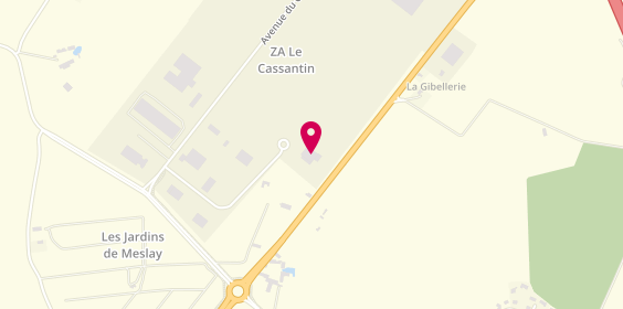 Plan de Temsys, Zone Aménagement du Cassantin
avenue des Landes du Cassantin, 37210 Parçay-Meslay