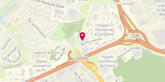 Plan de Goceane Location, 1 Rue du Landreau, 49070 Beaucouzé