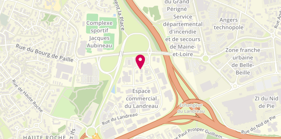 Plan de BLC Automotive Angers, 30 Rue du Landreau, 49070 Beaucouzé