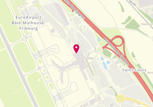 Plan de RENTSCAPE Location de voiture - Aéroport Bâle Mulhouse Aéroport, Euroairport Basel-Mulhouse-Freiburg
Aéroport French Side, 68300 Saint-Louis