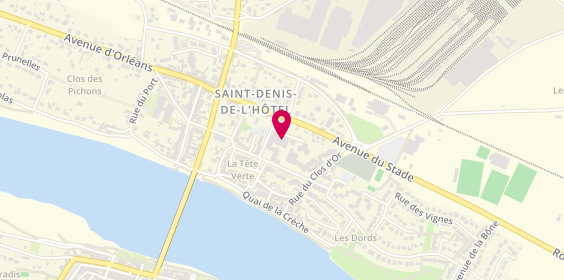 Plan de U Express, 3 Rue de la Bordé, 45550 Saint-Denis-de-l'Hôtel