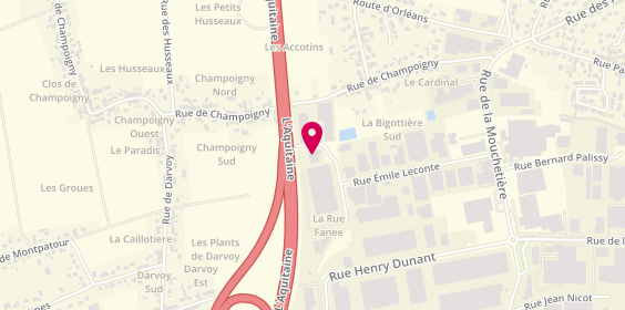 Plan de G.L Depannage, 22 Rue Emile Leconte, 45140 Ingré