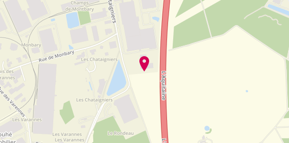 Plan de Clovis Location, 905 Rue des Châtaigniers, 45770 Saran