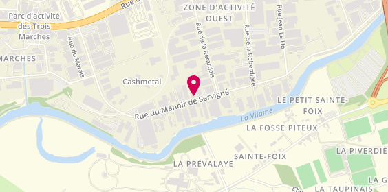 Plan de Loxity, 20 Rue du Manoir de Servigné, 35000 Rennes