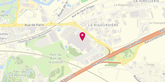 Plan de Carrefour, Zone Aménagement la Rigourdiere
32 Route de Domloup, 35510 Cesson-Sévigné