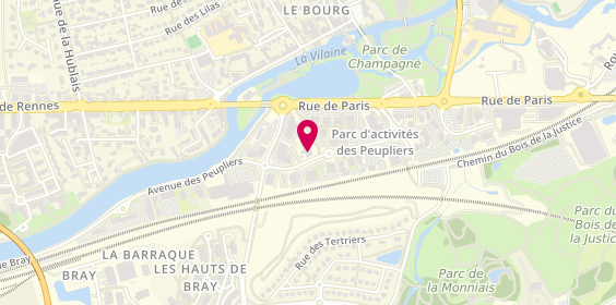 Plan de Avis Location Voiture - Rennes, 8-10
Av. Des Peupliers, 35510 Cesson-Sévigné