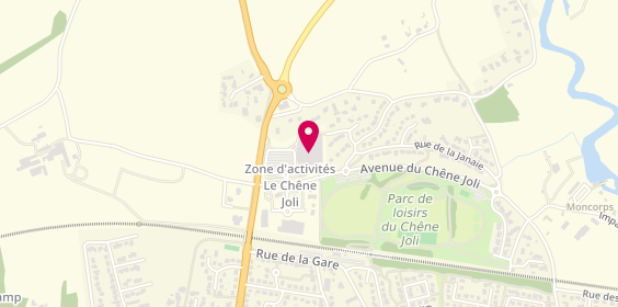 Plan de E.leclerc Station-Service, Zone Aménagement 
Le Chêne Joli, 35530 Noyal-sur-Vilaine
