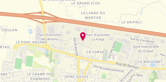 Plan de Degrifcars, Ouest Park
22 Rue Jean-Baptiste Godin, 35590 Saint-Gilles