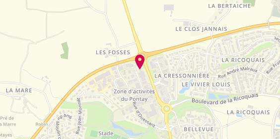 Plan de DLM Location Rennes, 12 Rue de Belle-Île, 35760 Saint-Grégoire