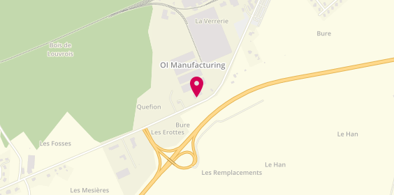Plan de Garage de la Vraine Jacques Louviot, 32 Rue D&#039;Alsace, 88170 Gironcourt-sur-Vraine