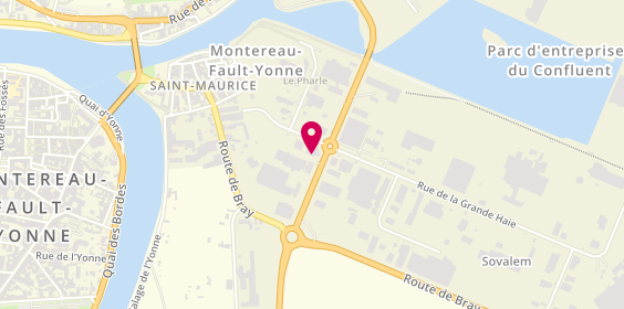 Plan de Ada Location, 7 Rue des Clomarts, 77130 Montereau-Fault-Yonne