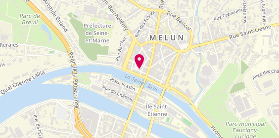 Plan de Loc2luxe, 5 Rue du Presbytère, 77000 Melun