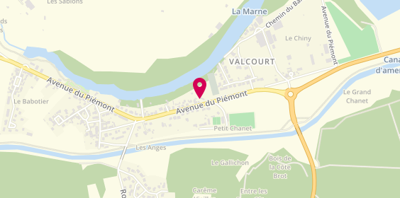Plan de Total, Champagne-Ardenne
2 avenue du Piémont, 52100 Valcourt