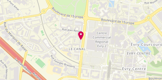 Plan de Hertz, 60 allée des Champs Elysées, 91080 Évry-Courcouronnes