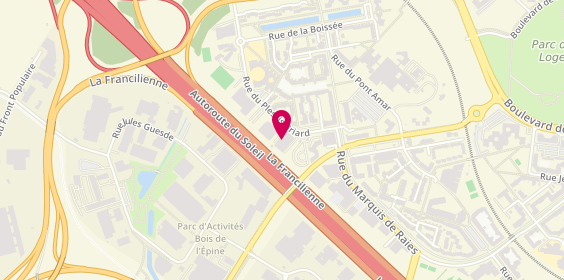 Plan de You Cars, 10 Rue du Plessis Briard, 91080 Évry-Courcouronnes