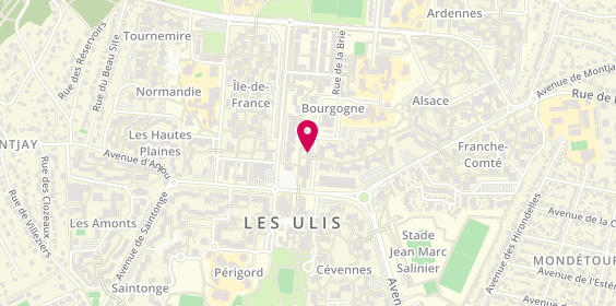 Plan de Erzam, 124 avenue des Champs Lasniers, 91940 Les Ulis