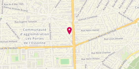 Plan de ENTERPRISE Rent A Car, 119 avenue François Mitterrand, 91200 Athis-Mons