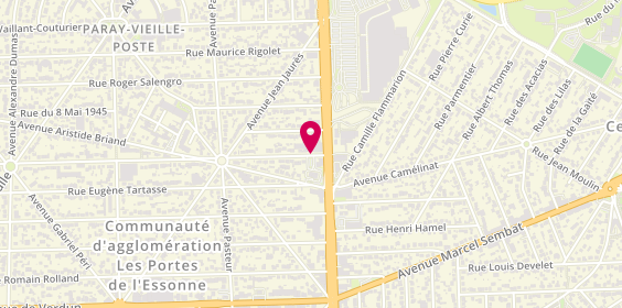Plan de Kilian Location, 4 Avenue Marcel Ouvrier, 91550 Paray-Vieille-Poste