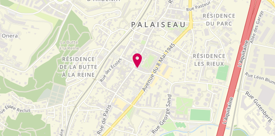 Plan de Ms Location, 7 Bis Rue du Dr Morère, 91120 Palaiseau