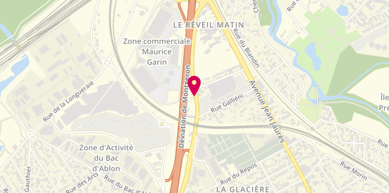 Plan de MF Location, 2 Route de Corbeil, 91230 Montgeron